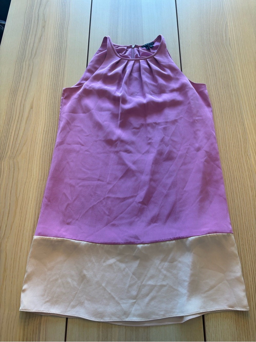THEORY, the Charlaine pleat neck silk dress! - Picture 3 of 9